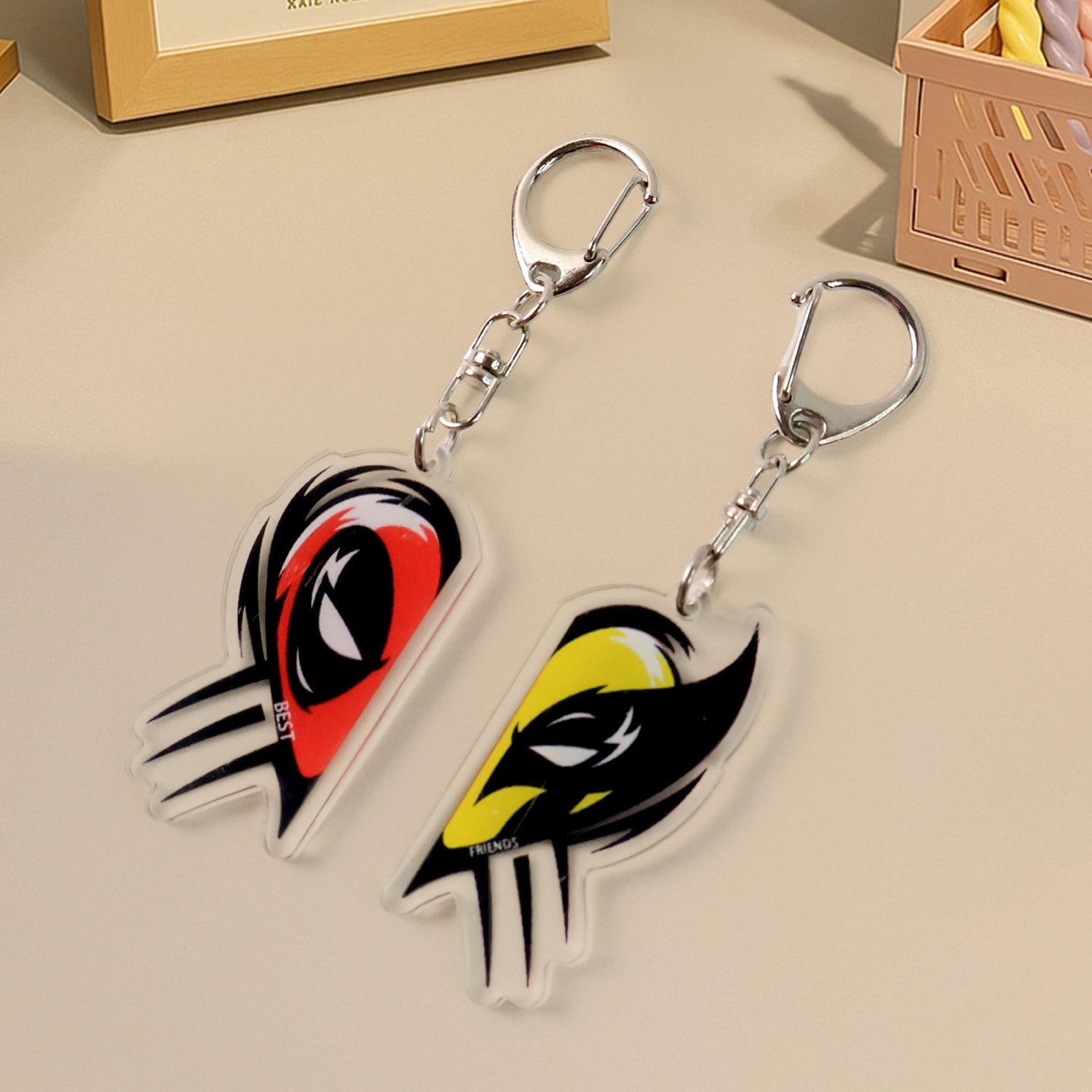 Breakable BFF Keyring Combo Breakable BFF Keyring Combo